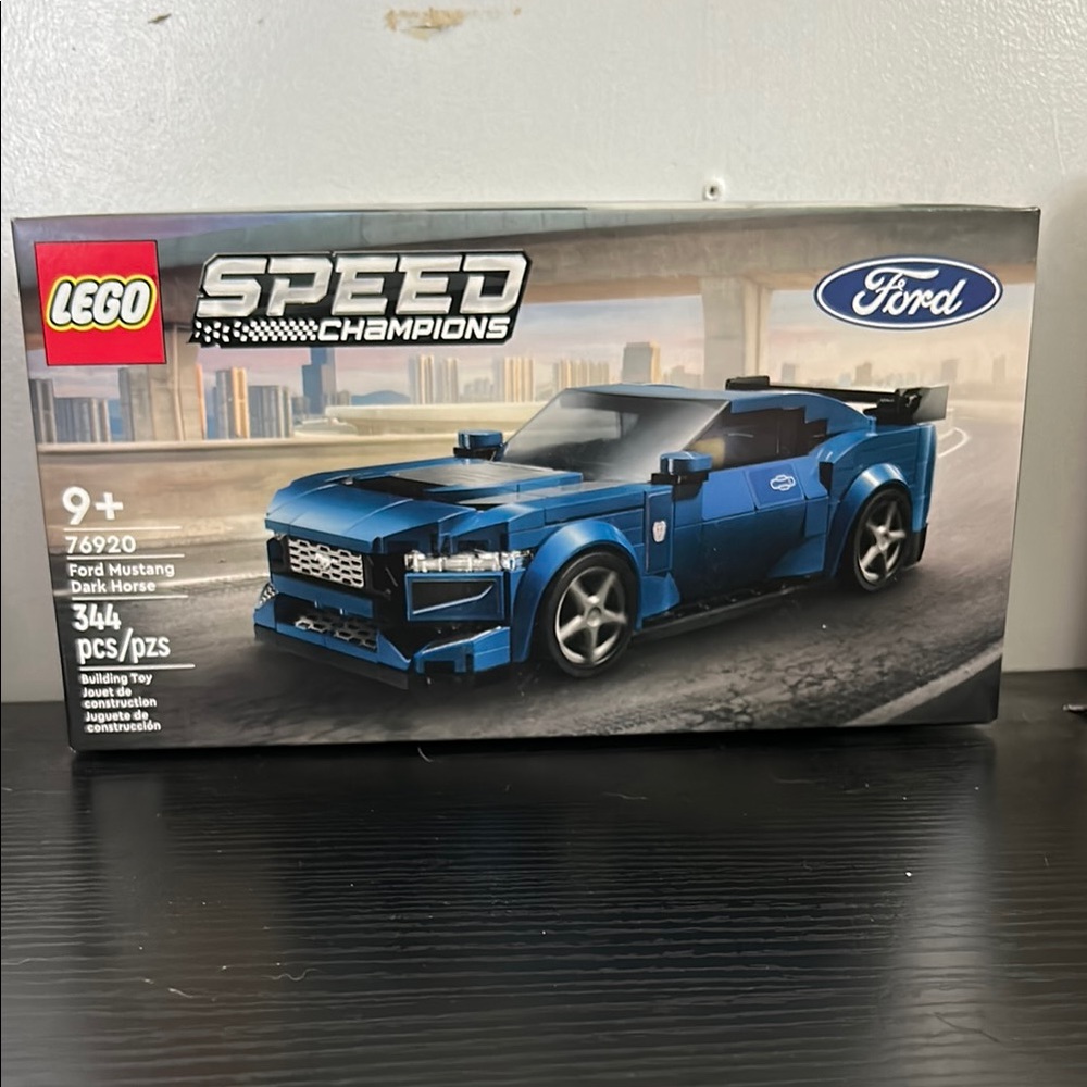 Lego Blue Building Set Speed Champions